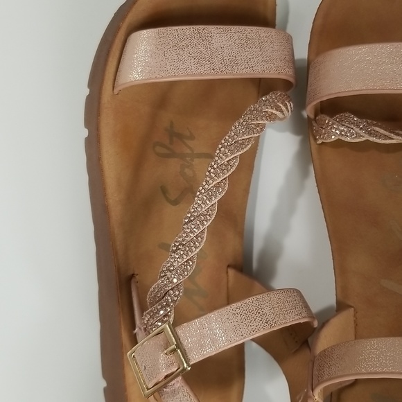 Girls Sandals Rose Gold Size 3 - Picture 12 of 15